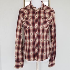 Ralph Lauren Flannel top